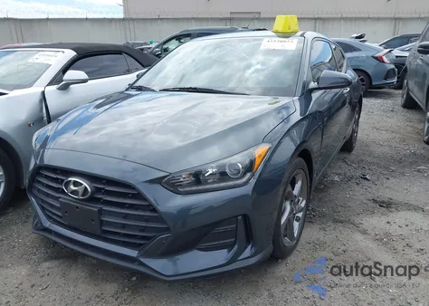 2019 Hyundai Veloster 2.0 from USA, damaged, VIN KMHTG6AFXKU020083